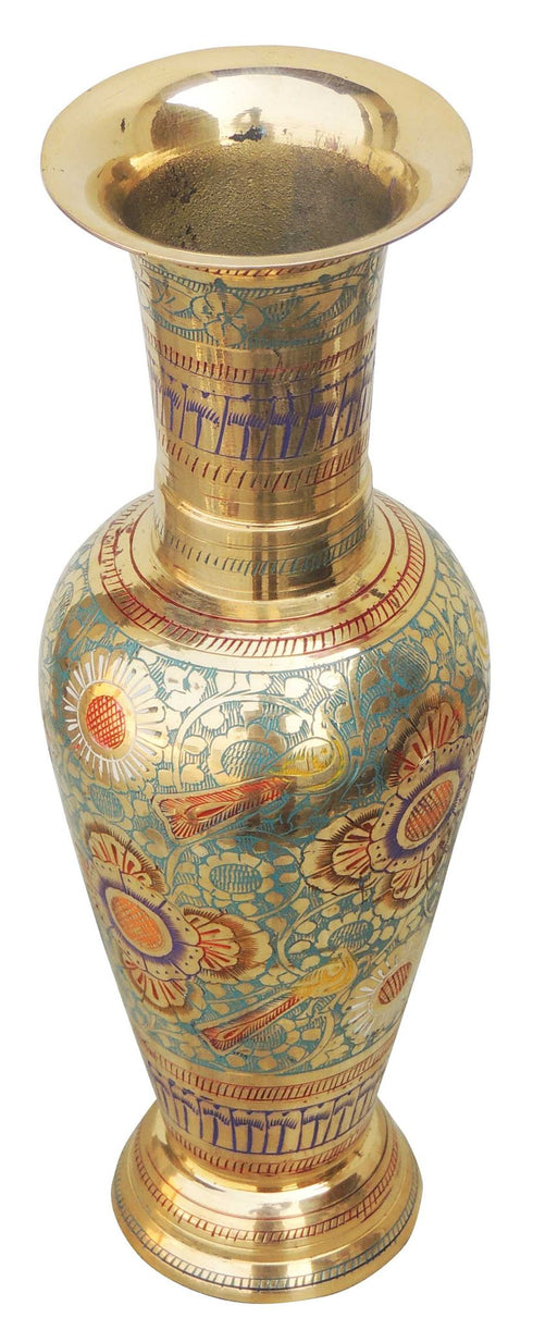 Brass Home And Garden Flower Pot Vase 0.75Kg